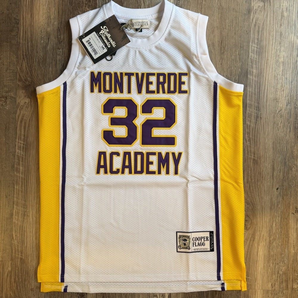 NWT Headgear Classics Cooper Flagg High School Montverde Academy Jersey Sz XL